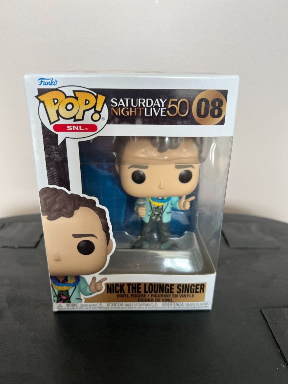 Funko Pop SNL 50 Nick The Lounge Singer #08 Vinyl Figure NIB